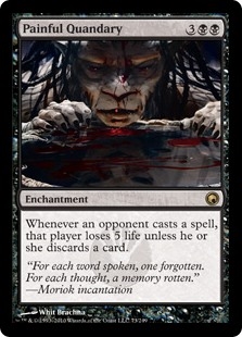 Painful Quandary Scars of Mirrodin